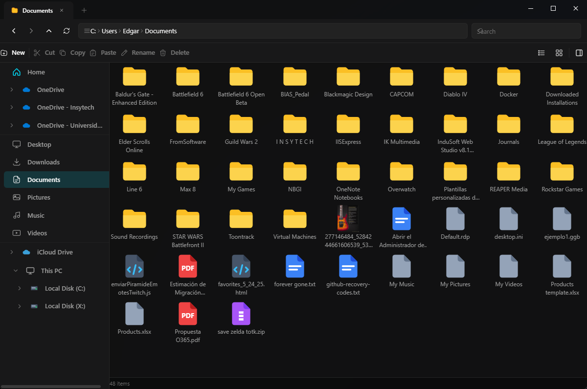 Edorifile Explorer preview